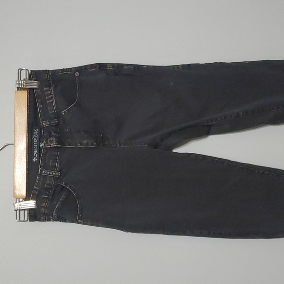 Love Culture jeans women's size 3 black tannish distressed areas distressing - Picture 4 of 14